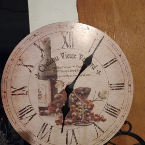 VINTAGE CHATEAU WALL CLOCK.